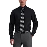 Haggar Men's Mens Wrinkle Free Slim Fit Dress Shirts