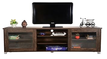 DeckUp Versa Home Entertainment and TV Unit (Wenge, Matte Finish)