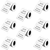 8Rolls M110 Thermal Labels for M221/M220/M120/M200 Label Papers Waterproof Sticker P50 Label Maker 30x20mm