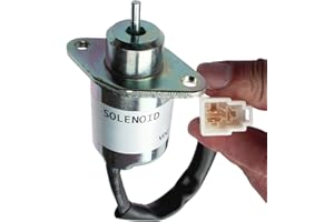 FP FRIDAYPARTS FridayParts 12V Fuel Shutoff Solenoid 17454-60010 17594-60014 Compatible for Kubota 05 Series BX2200 D905 D1005 D1105 V1205 V1305 V1505 V1505T Replacement