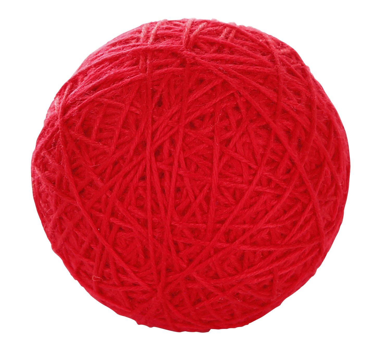 Kerbl Wool Play Ball, 10 cm, Red