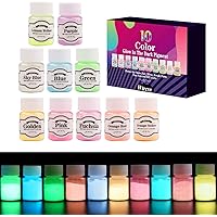 Fluoreszierende Stern Pailletten - Leuchtende Glitzerflocken Für Harz & Nageldesign