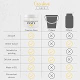 Creative Deco Modelling Paste 1 kg White Fine Texture Acrylic Medium view 6