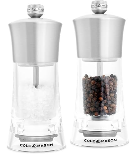 Amazon.com: Peugeot Bistro Pepper and Salt Mill Set, 4in