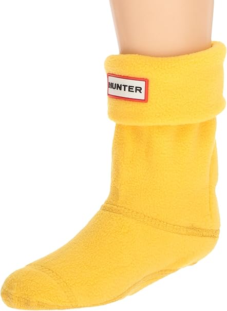 kids yellow hunter boots