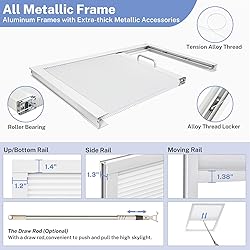 UrMoon Skylight Shades for Ceiling Window Easy