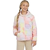Eddie Bauer Girls' Deer Harbor Reversible Faux Fur Lined Insulated Puffer Jacket