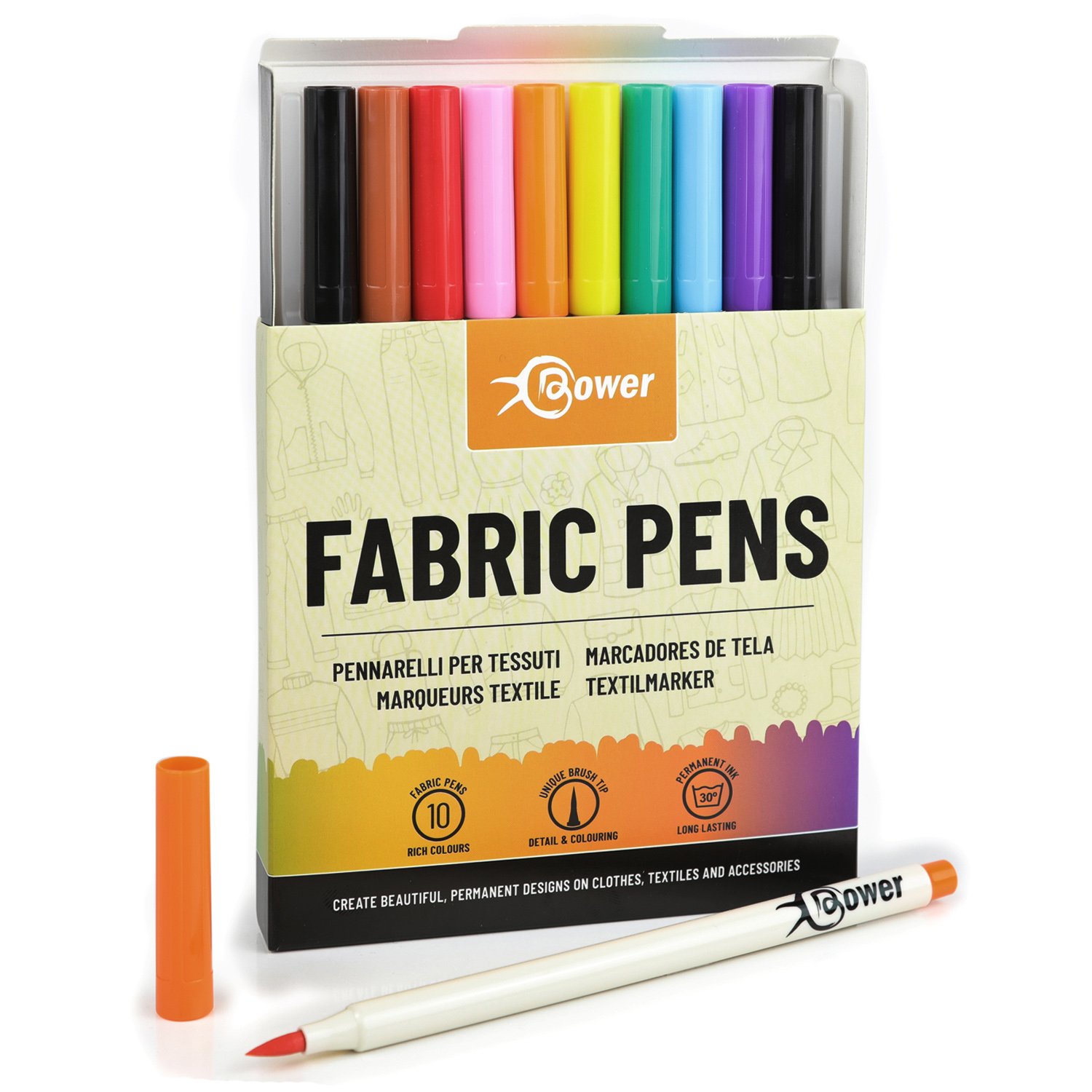 Fabric Pens Permanent Fabric Markers VariDetail Nib A Unique Pen
