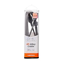 Ventev - ChargeSync Alloy USB A to Apple Lightning