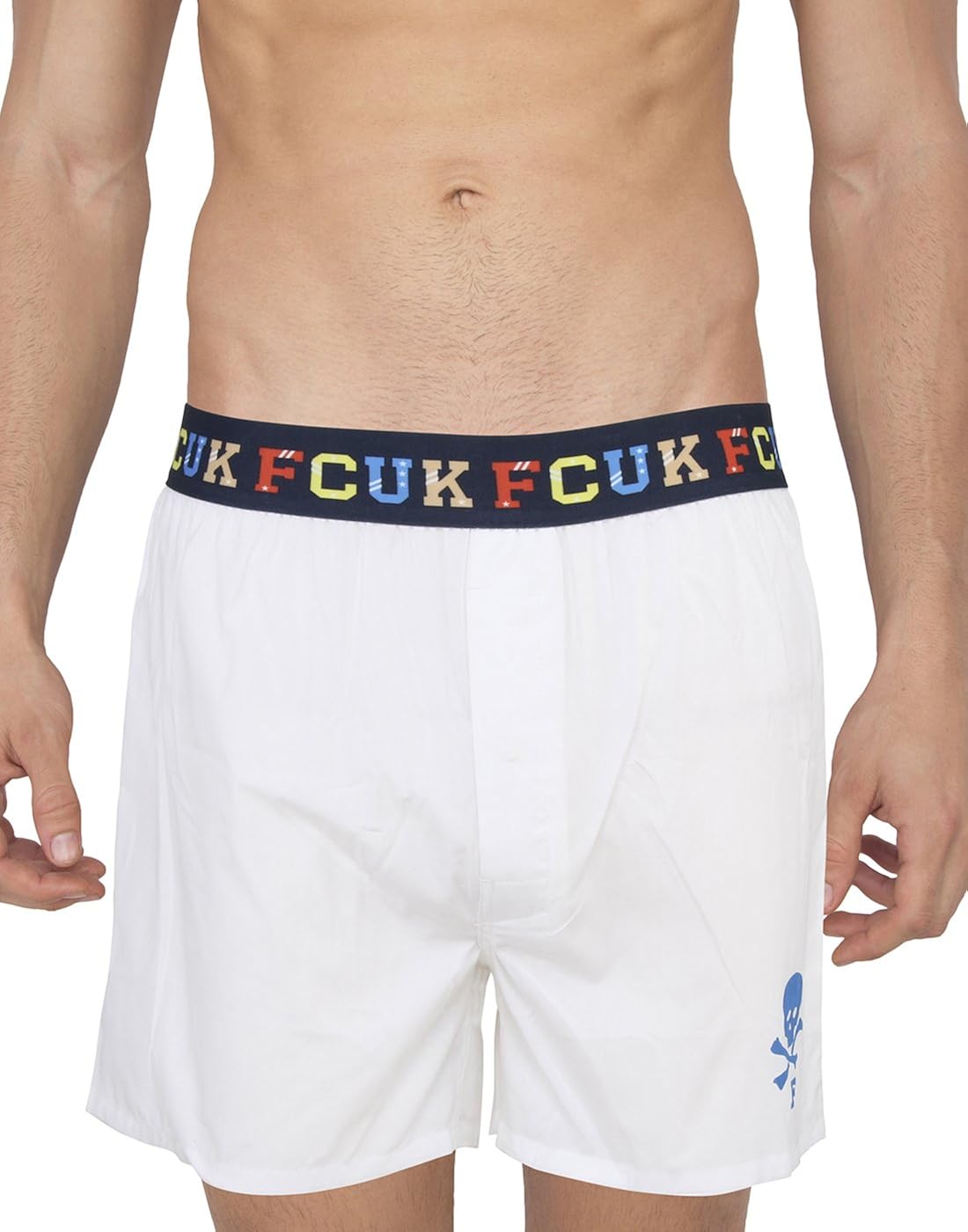 Buy French Connection Men's Cotton Boxer (886928489932_TGDCIWhiteXL