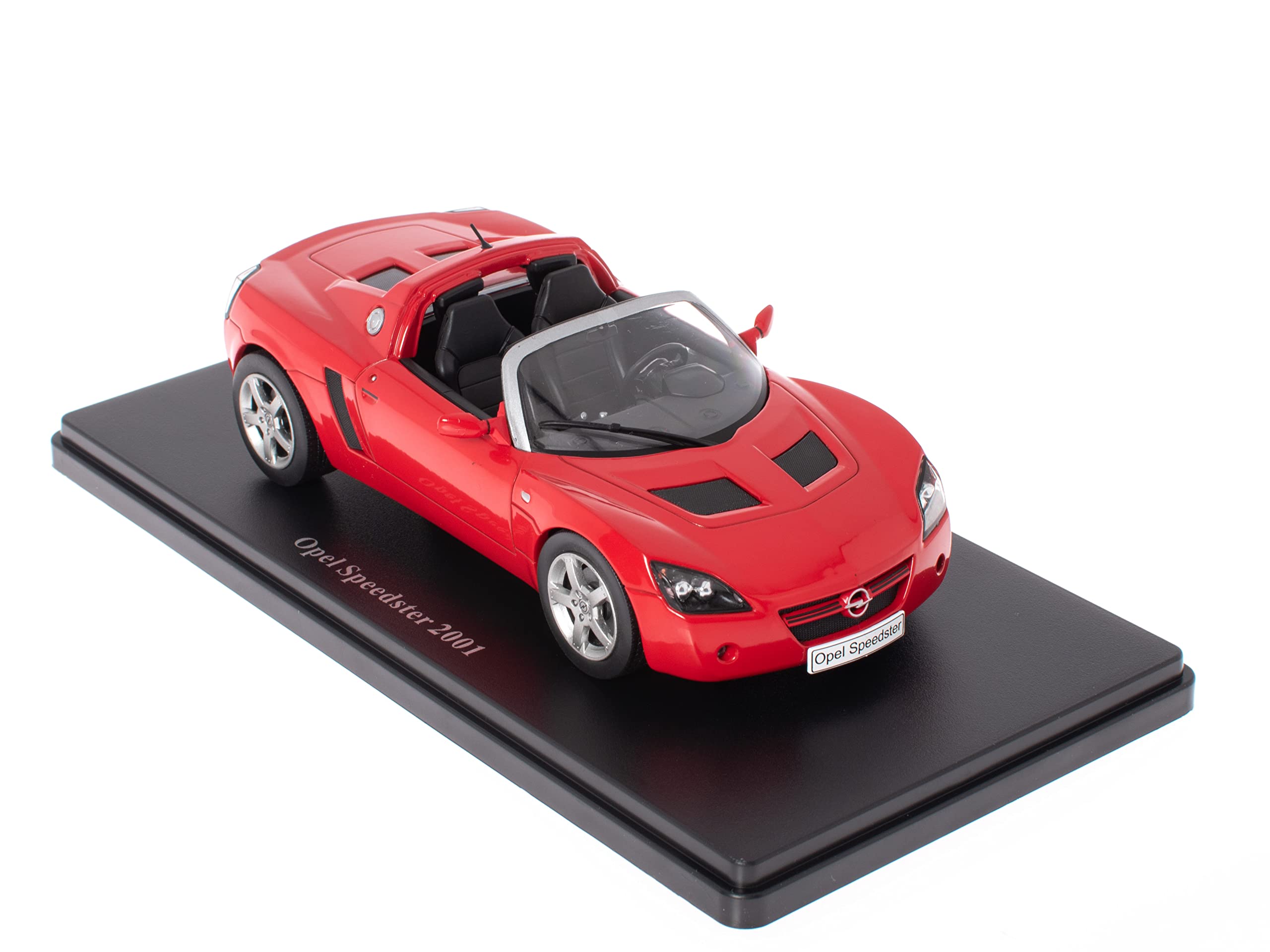- Collectible model car 1/24 compatible with Opel Speedster red 2001 - OP021
