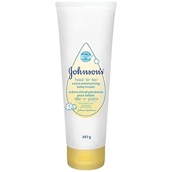 johnson's head to toe extra moisturizing baby cream