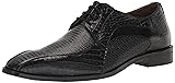 Stacy Adams Men's Turano Bike Toe Oxford, Black, 11