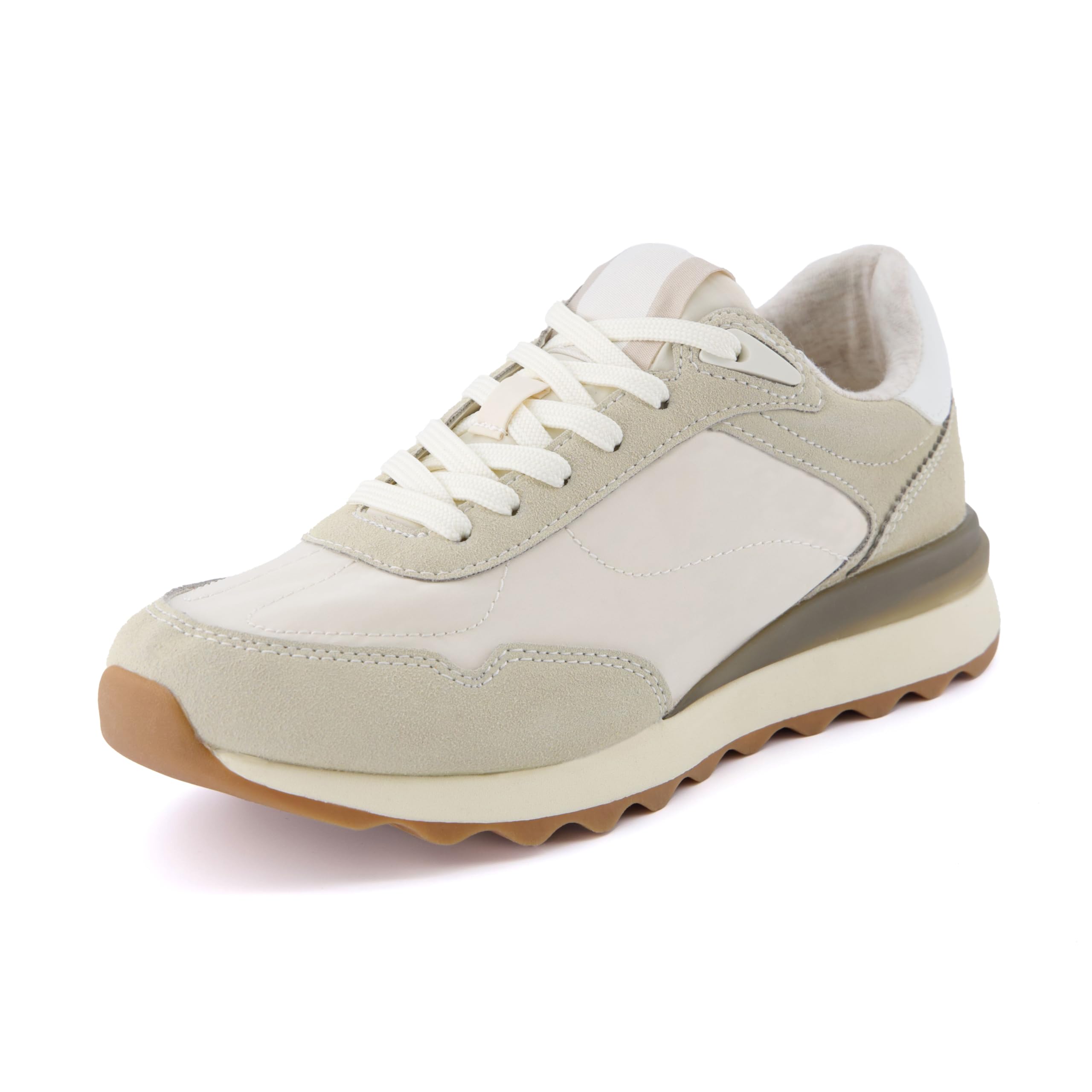 Women's Kicks lace up Nylon Sneaker +Comfort Foam, Wide Widths Available