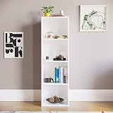 Vida Designs Oxford 4 Tier Cube Bookcase White Wooden Shelving Storage Unit view 2