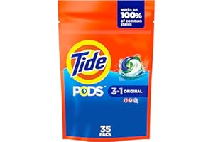 Tide PODS Laundry Detergent Soap Pods, Original, 35 count