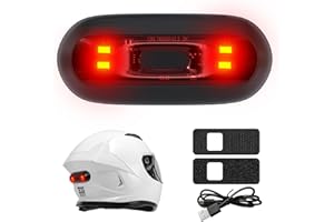 JAGASOL Bike Helmet Light, Motorcycle Helmet Light