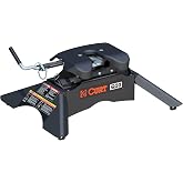 CURT 16130 Q20 5th Wheel Hitch, 20,000 lbs, Black
