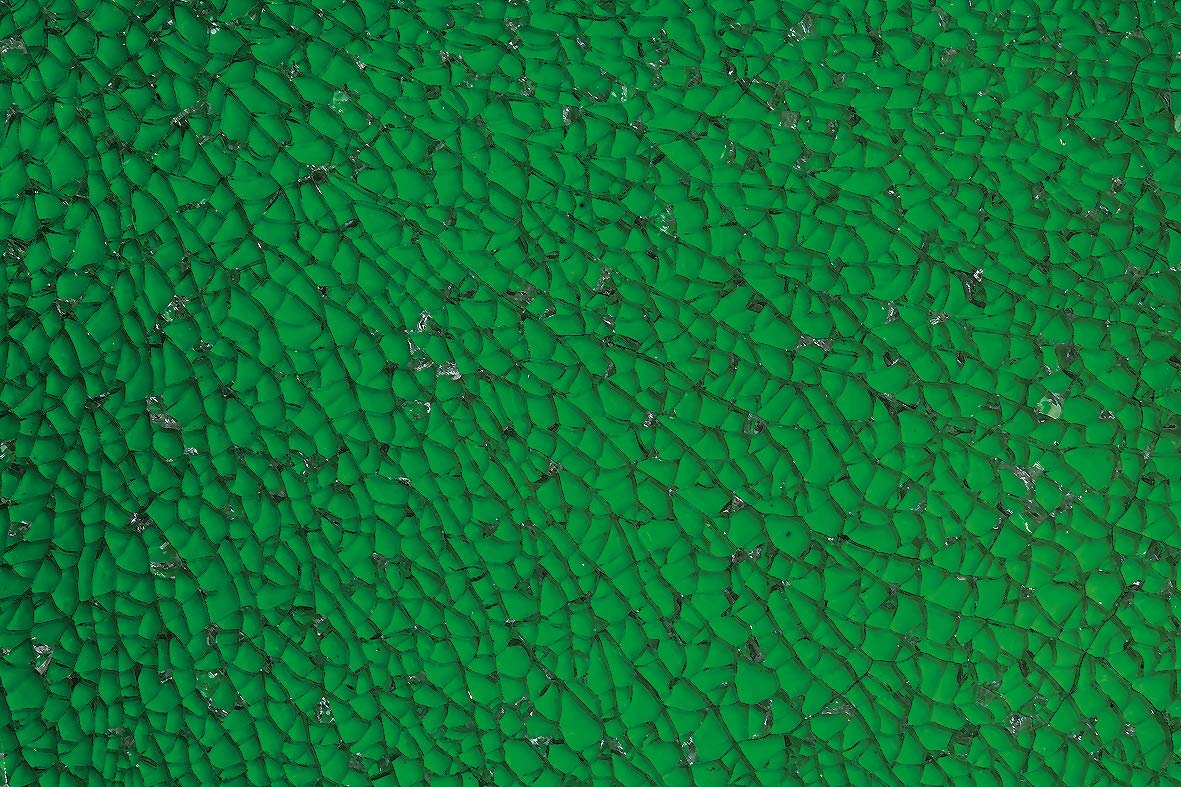 Glorex 6 2460 08 Glorex Crackle Mosaic Sheet Glass, Green, 15 x 0.5 x 27 cm