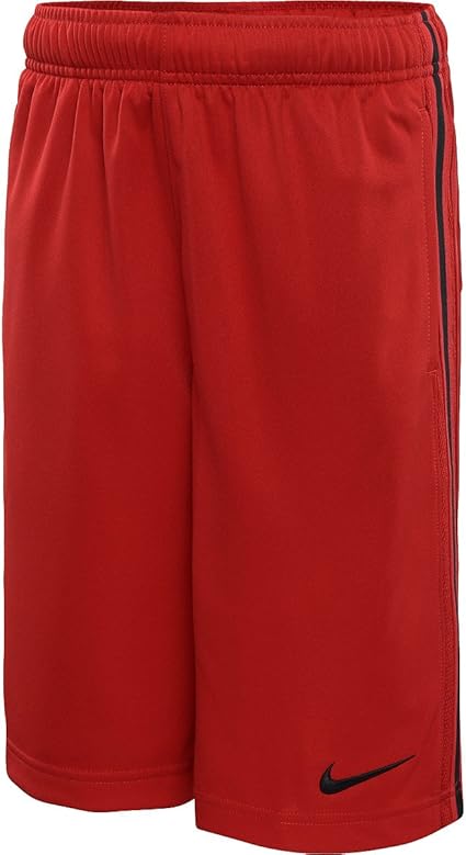 red nike shorts boys
