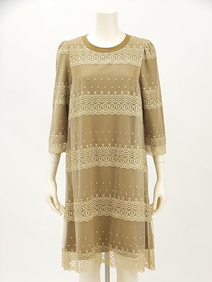 Amazon フランシュリッペ Franche Lippee 秋うさぎのベールワンピース ワンピース チュニック 通販