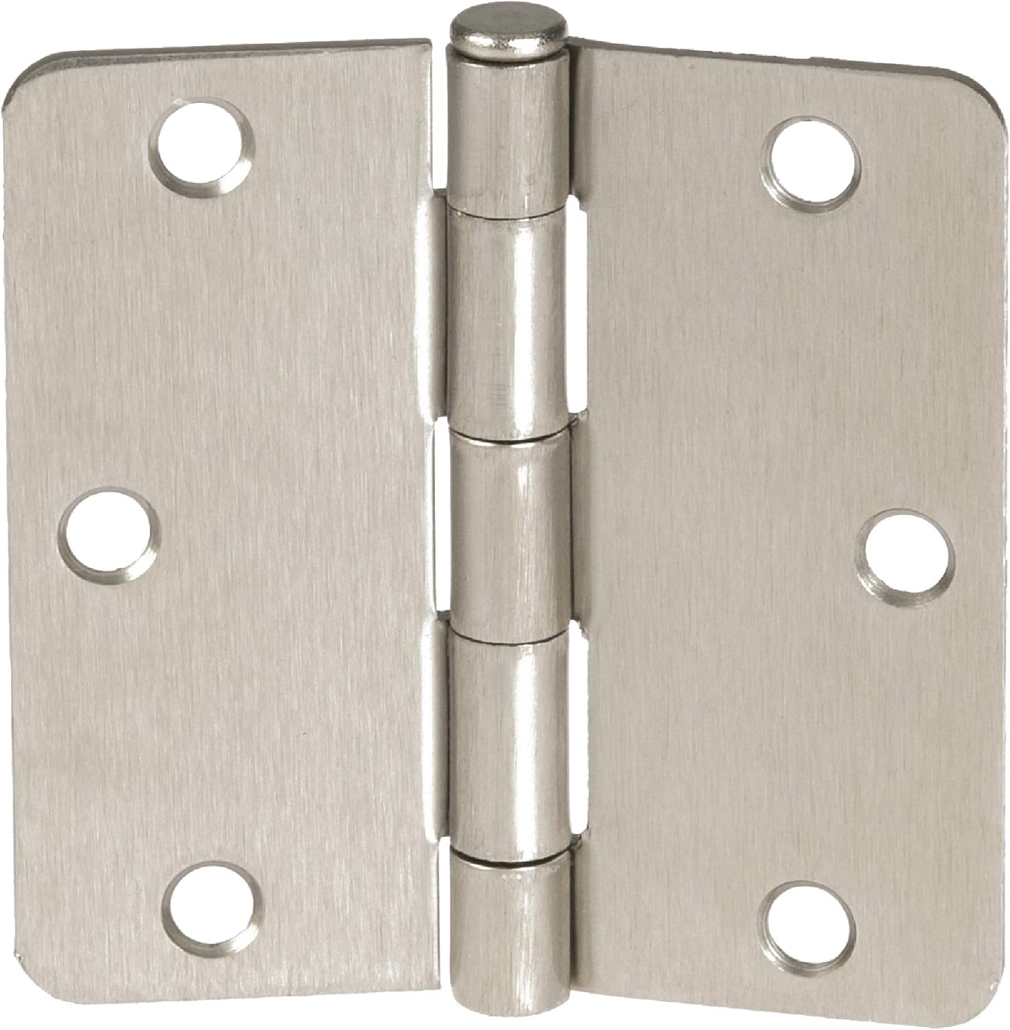 18 Pack of Door Hinges Satin Nickel 3 ½ x 3 ½ Inch Interior Hinges