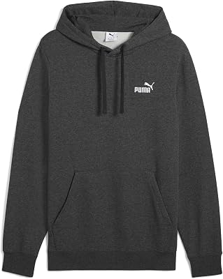 Sudadera con Capucha Essentials Small con Logo n.º 1 Hombre M, Dark Gray Heather