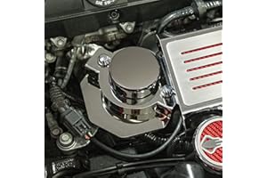 AMERICAN CAR CRAFT Vacuum Pump Actuator Cover for 2014-2019 Corvette C7/Z51/Z06 | Polished Stainless Steel