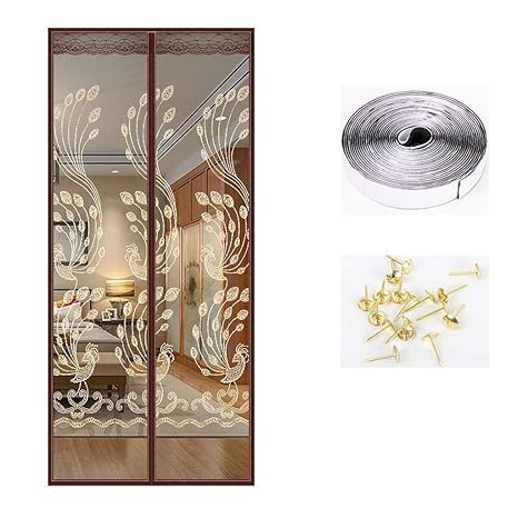 Magnet Fliegengitter Tür Insektenschutz,Magnetischer Fliegenvorhang