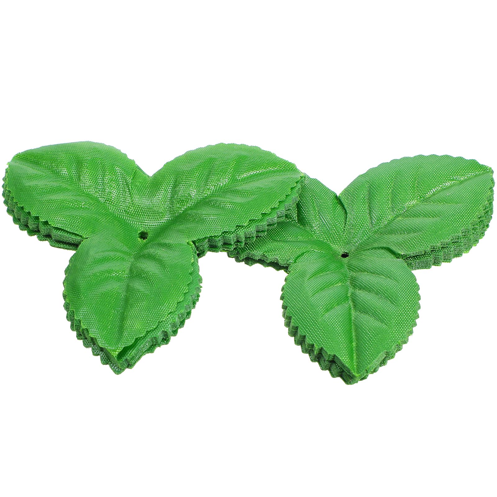 Photo 1 of HJZHII 100PCS Artificial Rose Leaves, Fake Leaves Artificial Leaf Faux Green Leaf Fake Rose Leafs for DIY Wedding Bouquet Wreaths Vine Garlands Garden Home Decor Crafts