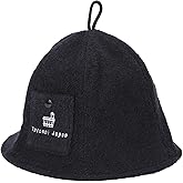 Totonoi Japan Cotton Towel Sauna Hat – Washable & Soft – Unisex Design for Men and Women