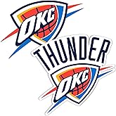 Desert Cactus Oklahoma City Thunder OKC NBA Officially Licensed Sticker Vinyl Decal Laptop Water Bottle Car Scrapbook (4 Inch)