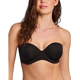 Wacoal Women's Red Carpet Covertible Strapless Bra, 854119 | Lightly Padded, Underwire, Full Coverage, Multi-Way Styling, Removable Straps