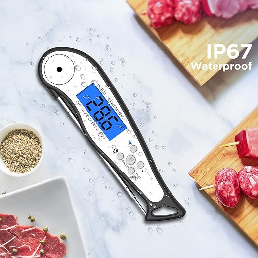 KITCHMASTER Termómetro de carne de lectura instantánea, el mejor ...