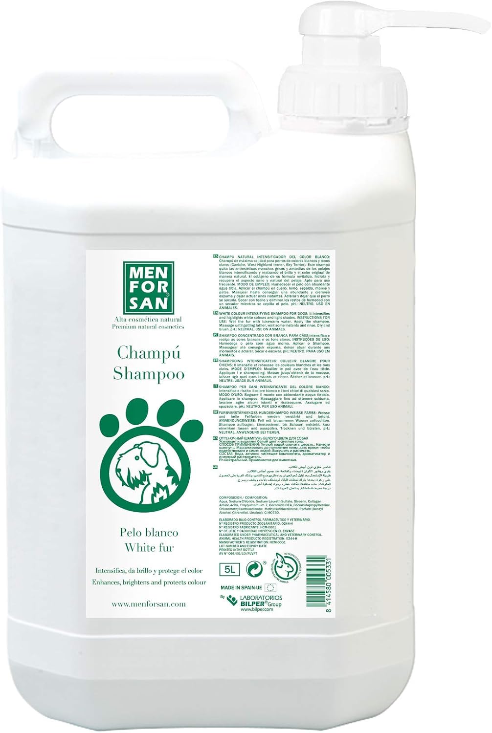 Menforsan - Shampoos, Purple, 5L - Image 3