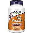 NOW Foods Supplements, Magtein™ with patented form of Magnesium (Mg), Cognitive Support*, 90 Veg Capsules
