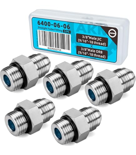 Amazon.com: AF 9069-06-12 - #6 Male JIC (9/16''-18 Threads) X 12mm