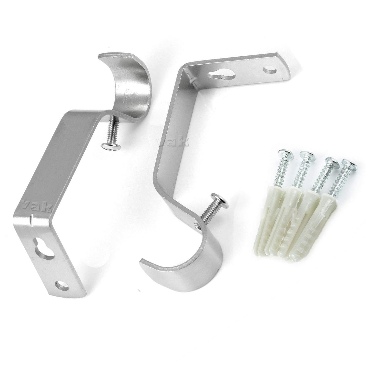 Vak Curtain Rod Bracket Pole Heavy Duty Drapery Ring Hook Holders