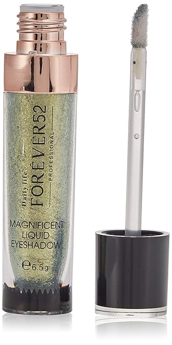 green liquid eyeshadow