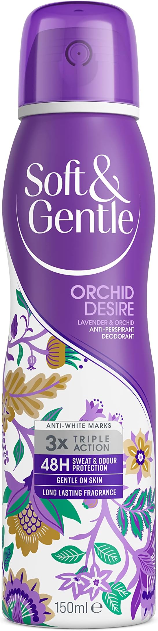 Soft & Gentle Orchid Desire Anti-Perspirant Spray 150ml
