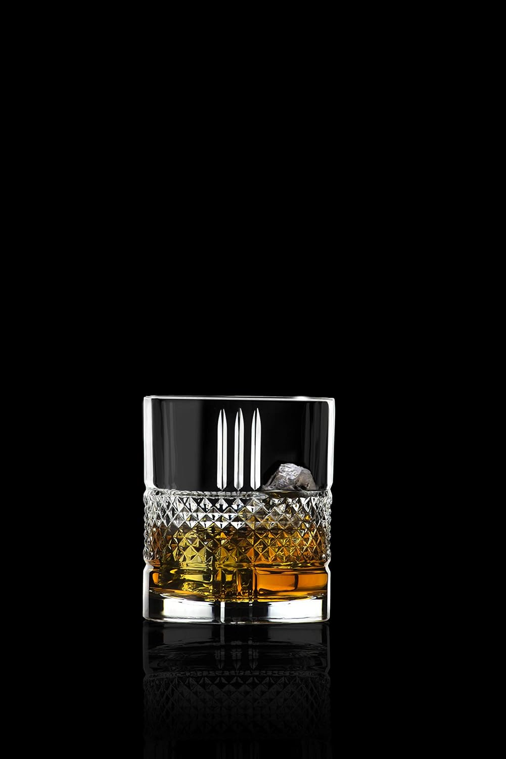RCR 26720020006 Brillante Short Whisky Glasses, Luxion Crystal Tumblers for Water/Cocktails, 337 ml, Set of 6 - Image 3