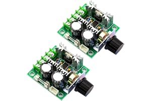 DaFuRui 12V~40V 10A PWM DC Motor Speed Control Switch Controller Voltage Regulator Dimmer for Arduino with Reverse Polarity Protection, High Current Protection