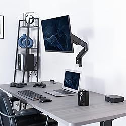 VIVO Single Monitor Counterbalance Wall Mount for