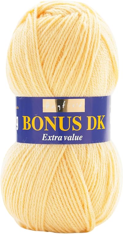 Sirdar Hayfield Bonus DK Double Knitting Lemon 659 100g
