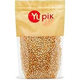 Yupik Popcorn Kernels, Unsalted, 1 kg, Gluten-Free, Vegan, Kosher, GMO-Free, Popping Corn, Whole Golden Kernels, Salt-Free, O
