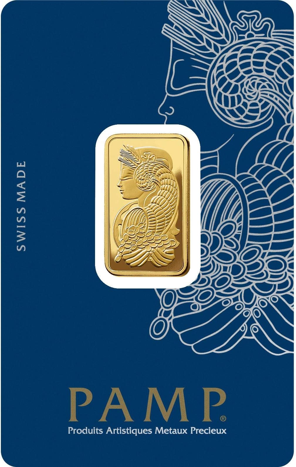 Pamp Suisse Gold Bar Fortuna 999.9 Gold Blister Pack 10 g