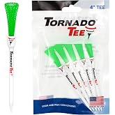 Tornado Tee 4" Long Drive High Performance Golf Tee (Neon Green)