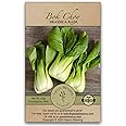 Gaea's Blessing Seeds - Bok Choy Seeds (2.0g) Canton Pak Choi Chinese Cabbage Non-GMO Seeds with Easy to Follow Planting Instructions - Heirloom 90% Germination Rate