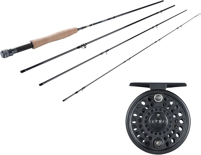 Fenwick/Pflueger Nighthawk Fly Kit, Rod & Reel Combos Amazon Canada