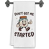 Elefeltclave Funny Sourdough Kitchen Towels,Sourdough Gifts Dish Tea Towels for Kitchen Decor,Gift for Bakers Hand Towels,16X24 Inch